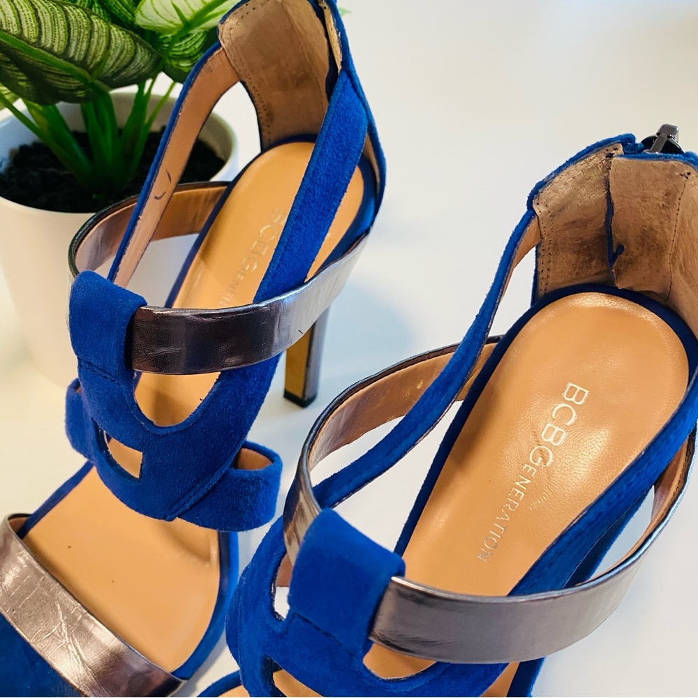 Bcbgeneration Two-Tone Strap Heels - image 8